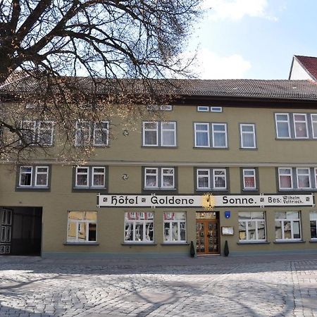 Hotel Goldene Sonne Arnstadt Ngoại thất bức ảnh