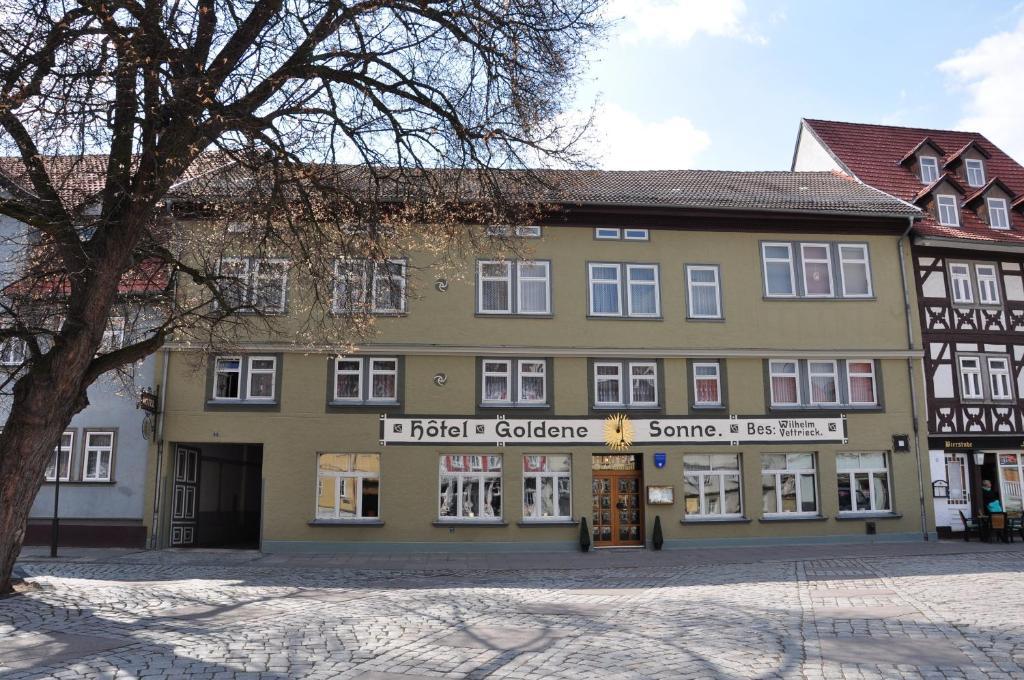 Hotel Goldene Sonne Arnstadt Ngoại thất bức ảnh